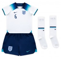 Maglie da calcio Inghilterra Harry Maguire #6 Prima Maglia Bambino Mondiali 2022 Manica Corta (+ Pantaloni corti)